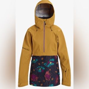 Burton Kimmy Anorak 3L, Bona Flora, M, NWOT